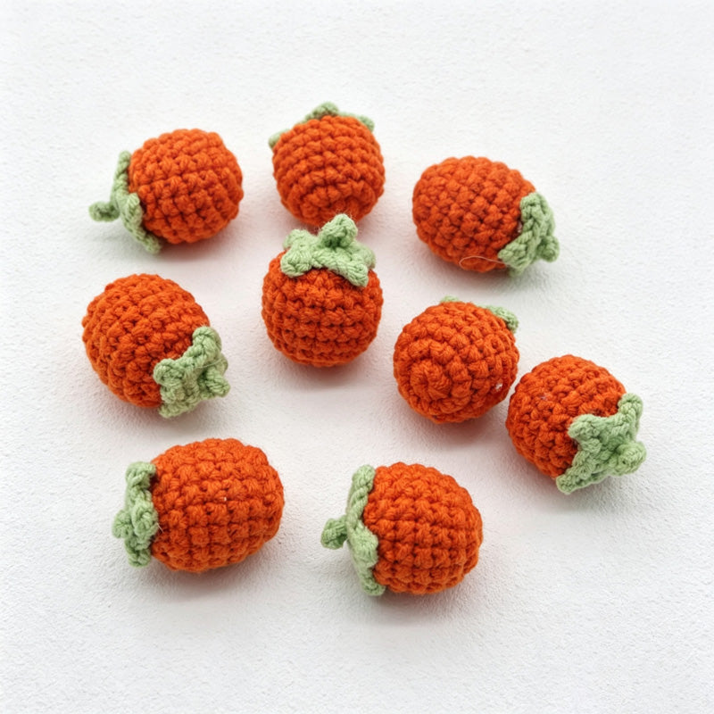 CouldNook Yarn Produce Accessory - Six Mini Fruit Shapes