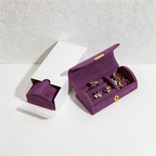 CouldNook Portable Color Zip Jewelry Case - Comfortable Daily Organizer (0720莉莎-MK2BLW6W13HSY92)