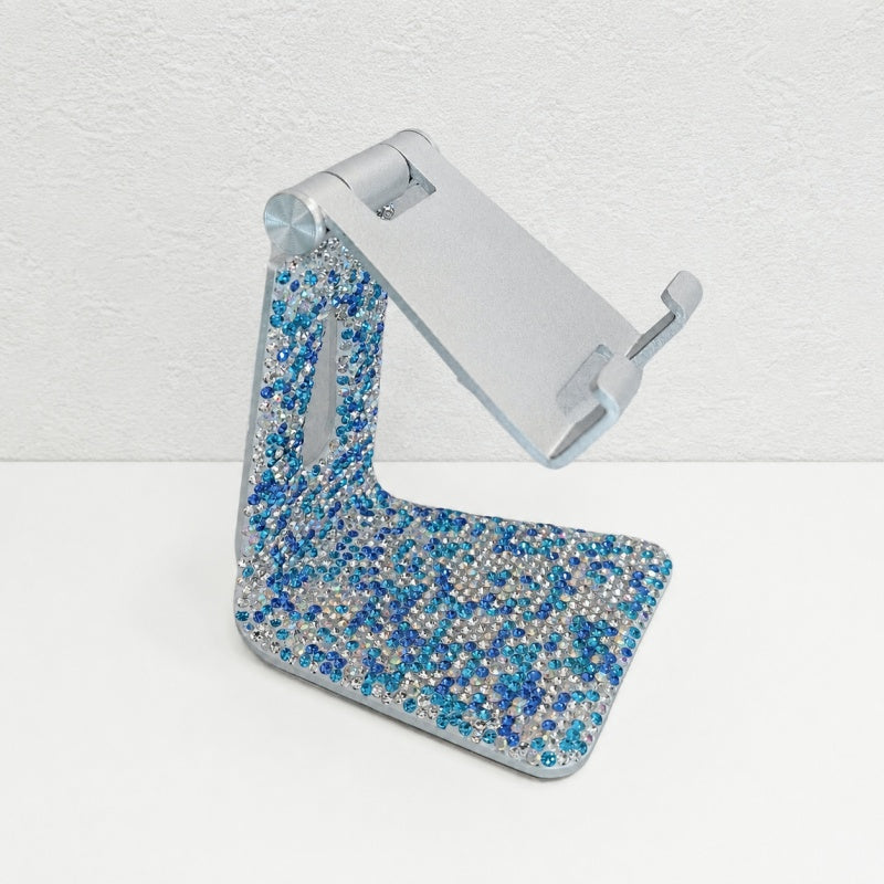 CouldNook Rhinestone Phone Stand - Folding Metal Holder