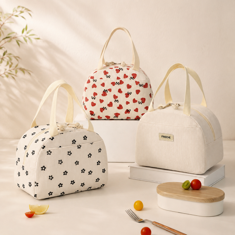 CouldNook Dome Lunch Bag - Double Handles and Front Pocket