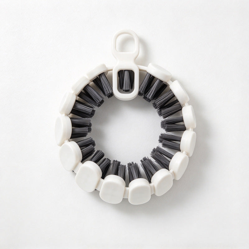 CouldNook Flexible Cleaning Brush - Segmented Body and Twin Loop Handles