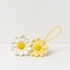 CouldNook Yarn Daisy Bag Charm - Long Loop Attachment