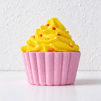 Cupcake Bath Bomb - Swirled Top and Sprinkle Details