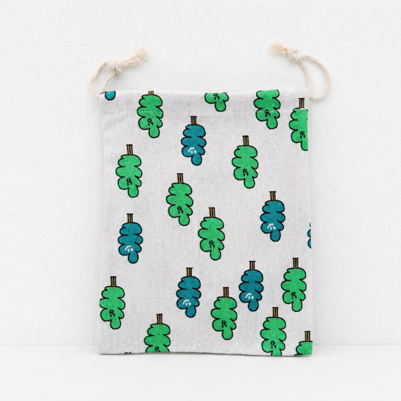 CouldNook Printed Drawstring Storage Bag - Three Size Choices