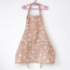 CouldNook Canvas Kitchen Apron - Patterned Adjustable Bib