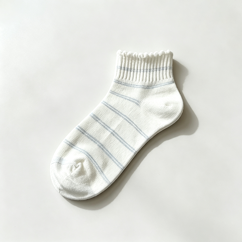 CouldNook Mixed Pattern Crew Socks - Everyday Character Accent