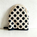CouldNook Striped Dot Oven Mitt - Kitchen Heat Helper