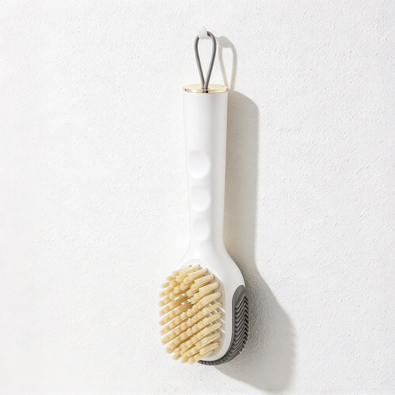 CouldNook Shoe Cleaning Brush - Refillable Head And Long Loop Handle