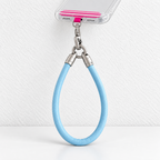 CouldNook Wrist Strap - Rounded PU Loop and Metal Clip Attachment