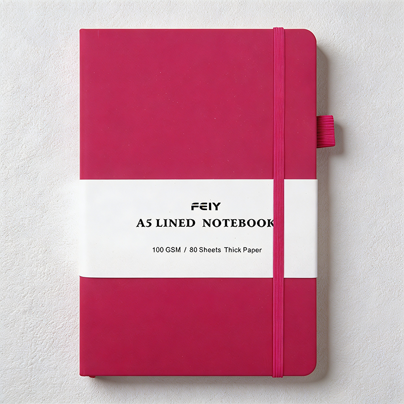 CouldNook A5 Lined Notebook - Faux Pu Notebook
