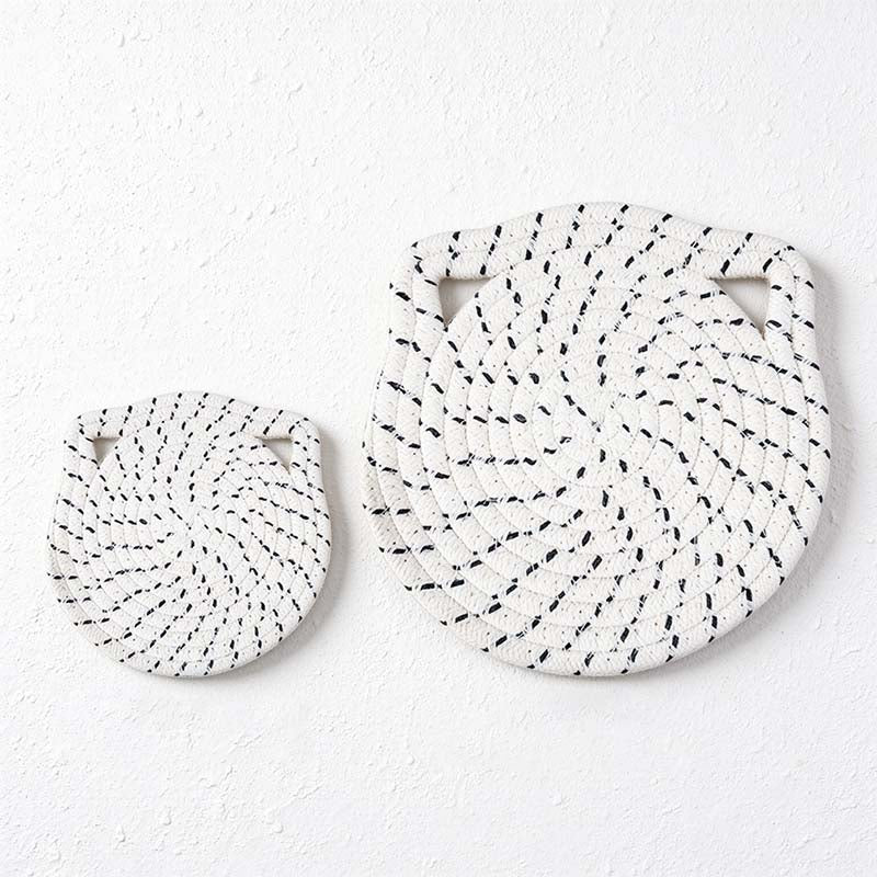 CouldNook Cat Ear Rope Table Mat - Round