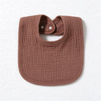 Four-Layer Cotton Gauze Bib with Bound Edges