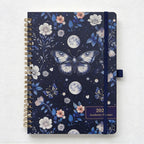 CouldNook Weekly Planner - Spiral Binding and Tabbed Monthly Calendar Pages
