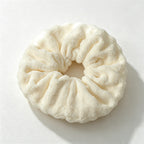 CouldNook Plush Hair Towel Wrap - Soft Elastic Drying Cap