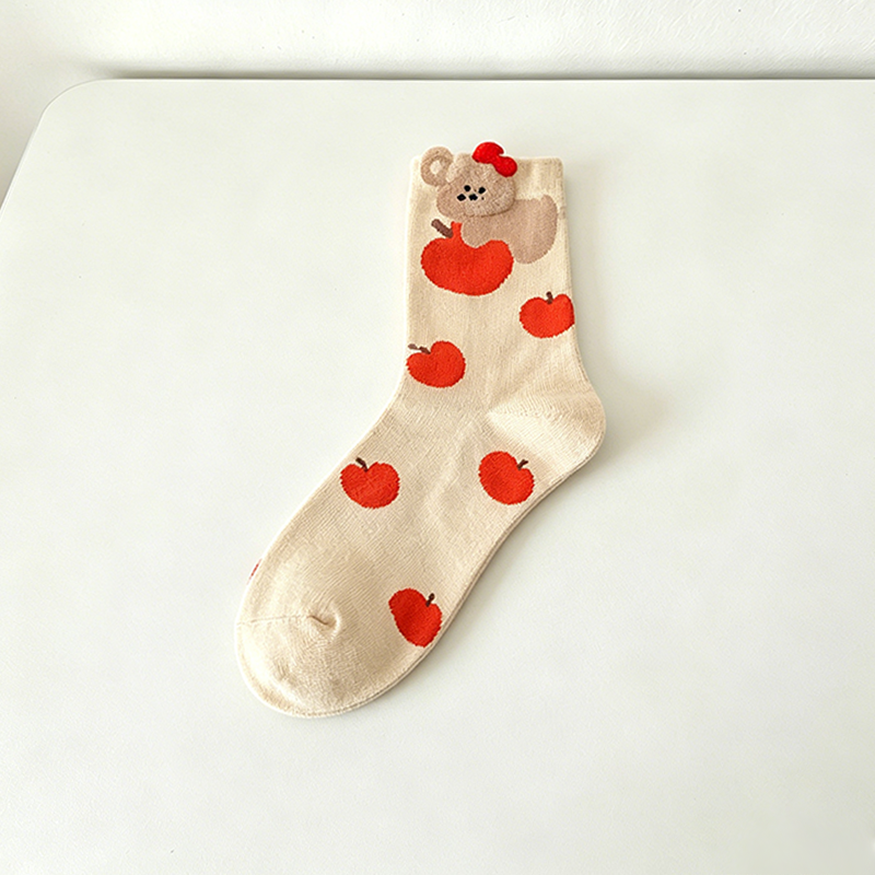 CouldNook Amnesia Cat Graphic Socks - Storybook Outfit Accent
