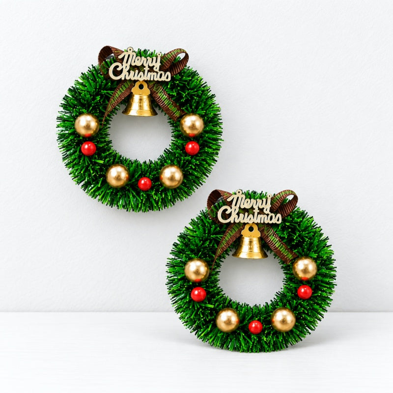 CouldNook Lighted Christmas Magnet - Tree Wreath Lantern Designs