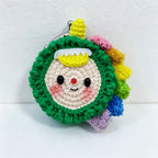 CouldNook Cotton Character Coin Purse - Twelve Rounded Designs