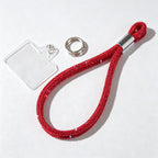 CouldNook Rhinestones Set Wrist Phone Strap with Closely Set Reflective Stones