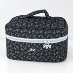 CouldNook Floral Makeup Bag - Tiny Bow Accent