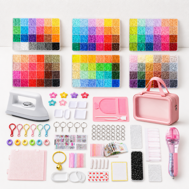 CouldNook Fusion Bead Material Kit - Storage Case and Tool Set