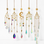 CouldNook Celestial Crystal Suncatcher Ornament - Assorted Geometric Frames