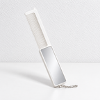 CouldNook Folding Mirror Comb - Slim Pocket Design