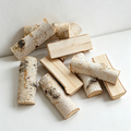 0.79 Inches Birch Wood Slices Wall Decor - Christmas Natural Craft Ornaments(50PCS)