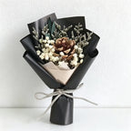 Mini Dried Flower Car Air Vent Clip, Preserved Fresh Flower Aromatherapy Diffuser with 2ml Perfume