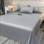 CouldNook Premium Lyocell Tencel Flat Sheet - Silky Smooth Quiet Luxury