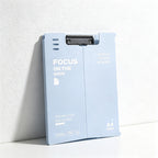 CouldNook Foldable A4 Clipboard Folder - Aesthetic Typography Stand-Up Writing Pad