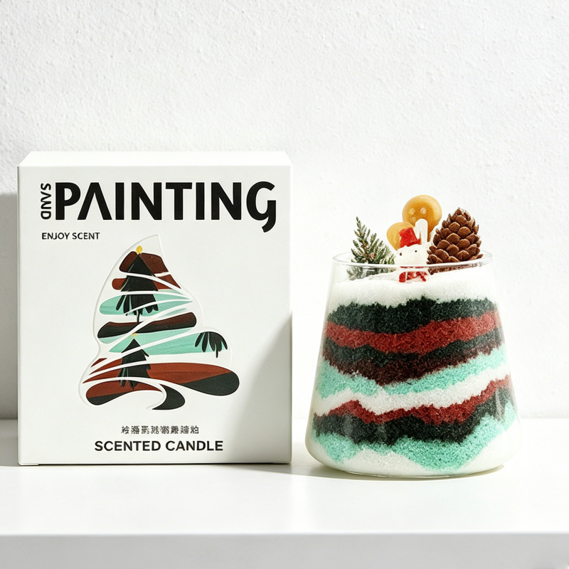 DIY Sand Art Scented Candle Kits - Aromatherapy Candle Gift Set
