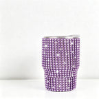 CouldNook 3oz Rhinestone Shot Glasses-Stainless Steel Vacuum Insulated Tumbler with Straw