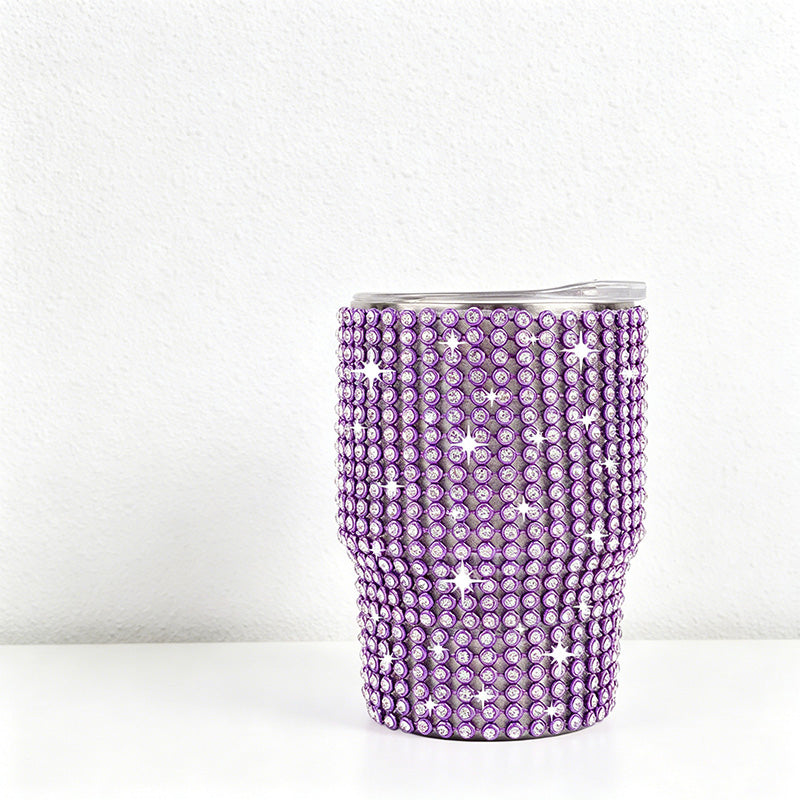 CouldNook 3oz Rhinestone Shot Glasses-Stainless Steel Vacuum Insulated Tumbler with Straw