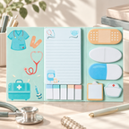 CouldNook Themed Sticky Note Set - Illustrated Combination Pack