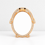 CouldNook Decorative Mirror Accessory - Sculpted Outlines And Ornamental Border Designs