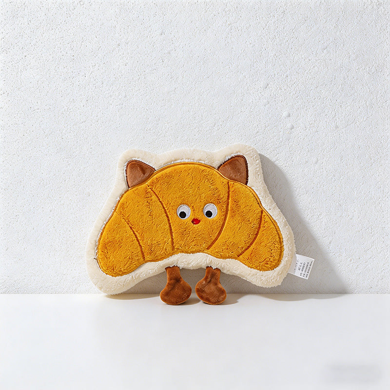 CouldNook Kawaii Bakery & Dessert Hanging Hand Towel - Thick Coral Fleece