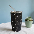 CouldNook 20/30oz Rhinestone Tumbler-Stainless Steel Vacuum Insulated Ice Tumbler with Straw