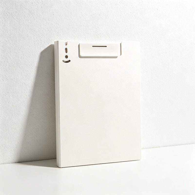 CouldNook Minimalist Matte A4 Clipboard - Premium Monochrome Writing Pad & File Holder