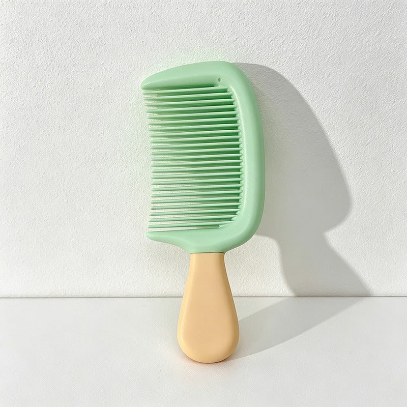 Mini Ice Cream-Shaped Anti-Static Hair Comb, Cute Pocket Comb for Kids & Travel, 6 Macaron Colors