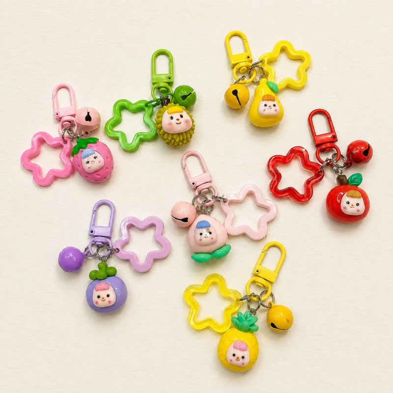 CouldNook Mixed Motif Beaded Phone Charm - Loop Cord Attachment