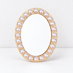 CouldNook Decorative Mirror Accessory - Sculpted Outlines And Ornamental Border Designs