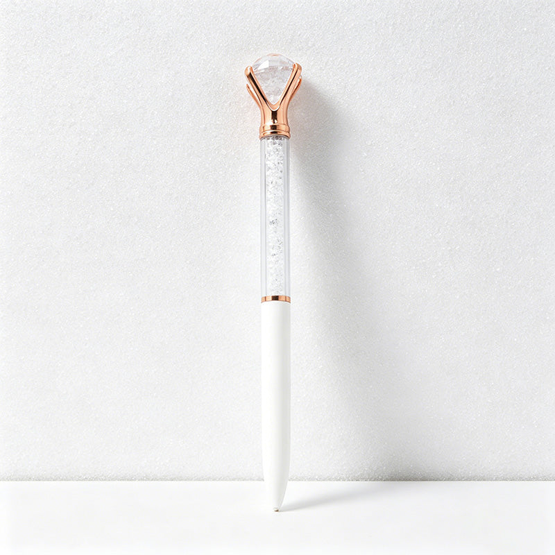 CouldNook Pen-Large Diamond Top Crystal Glitter Retractable Ballpoint Pen Custom Logo Gift Pen for Office Advertising
