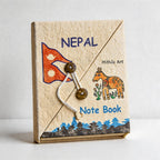 CouldNook Vintage Nepal Handmade Straw Paper Notebook
