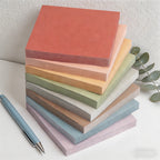 CouldNook 8-Piece Morandi Sticky Notes Set - Vintage Pastel 3x3 Memo Pads
