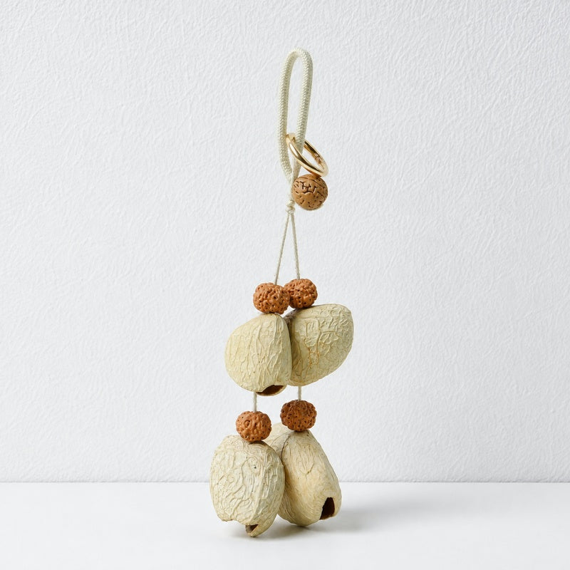 CouldNook Natural Seed Bag Charm - Forest Nut Pendant