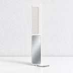 CouldNook Folding Mirror Comb - Slim Pocket Design