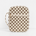Beige Checkered