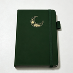 CouldNook A6 Moon Notebook - Elastic Closure Pen Loop