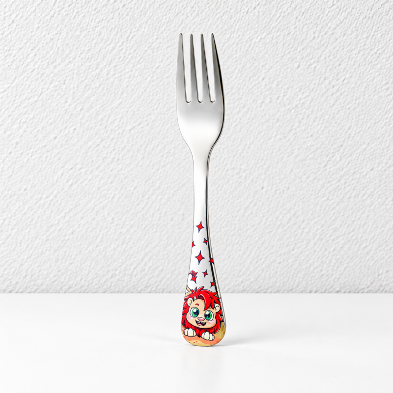 CouldNook Children Flatware - Printed Cartoon Handle Collection Accent