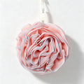 CouldNook Rose Flower Mesh Bath Sponge - Hanging Loop